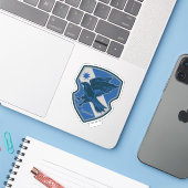 Sticker Harry Potter | Ravenclaw House Pride Crest (Ordinateur portable avec iPhone)