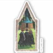 Sticker HARRY POTTER™, Ron, & Hermione à Hagrid's Hut (Devant)
