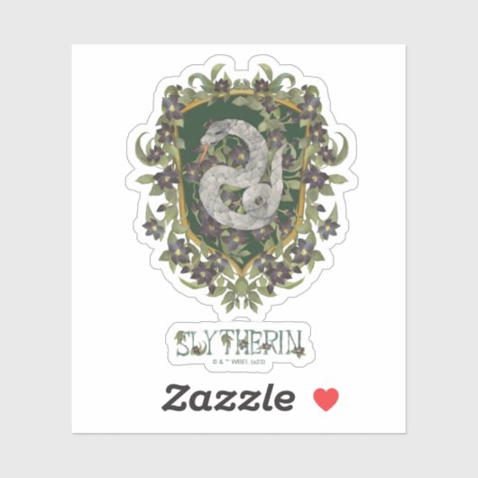 Sticker HARRY POTTER™ | SLYTHERIN™ Crest (Feuille)