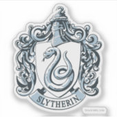 Sticker Harry Potter | Slytherin Crest - Bleu glacé (Devant)