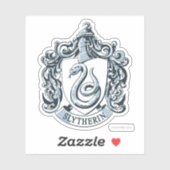 Sticker Harry Potter | Slytherin Crest - Bleu glacé (Feuille)