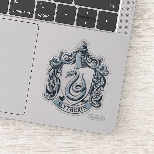 Sticker Harry Potter | Slytherin Crest - Bleu glacé (Détail)