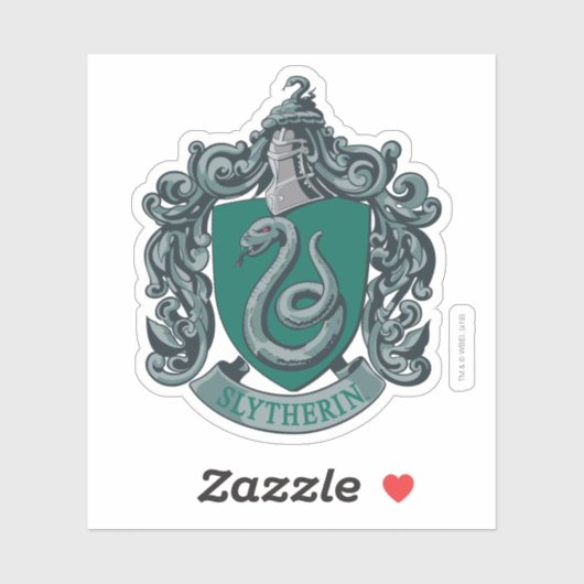 Sticker Harry Potter | Slytherin Crest Green (Feuille)