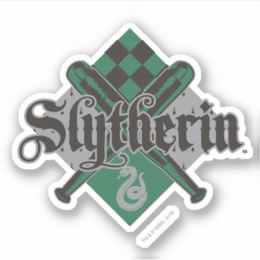 Sticker Harry Potter | Slytherin QUIDDITCH™ Crest (Devant)