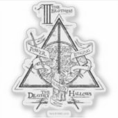Sticker Harry Potter Spell| HAUTEUR DE MORT Graphique (Devant)