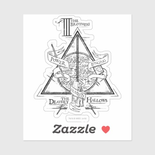 Sticker Harry Potter Spell| HAUTEUR DE MORT Graphique (Feuille)