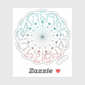 Sticker Harry Potter Spell| Instructions sur les sorts et  (Feuille)