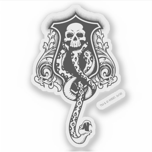 Sticker Harry Potter Spell | Marque foncée (Devant)