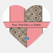 Sticker Hart (Perzik LED S.C.C.)RFPMDesigns©️2023 (Voorkant)