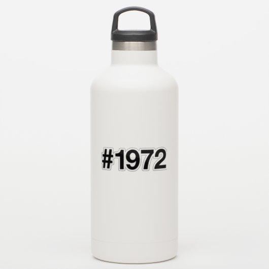 Sticker Hashtag 1972 53 Anniversaire (Gourde)