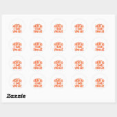 Sticker Hashtag Vintage 1949 (Feuille)