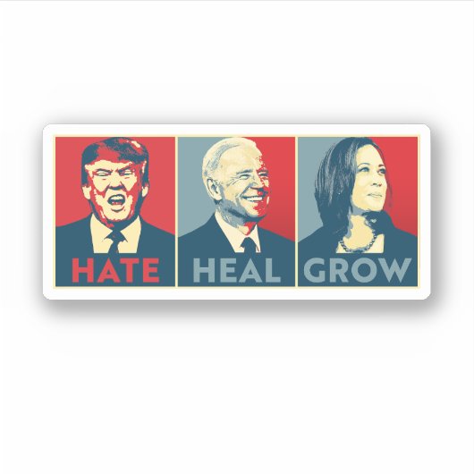 Sticker Hate Heal Croissance (Devant)