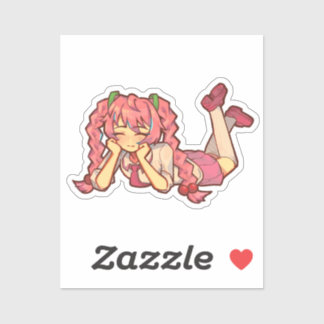 Sticker Hatsune Miku Sakura Ver.