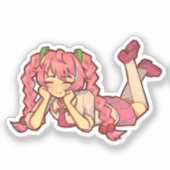 Sticker Hatsune Miku Version Sakura (Recto)