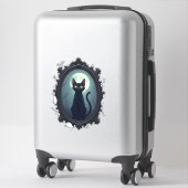 Sticker Haunted Cat Mirror (Sur valise)