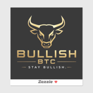 Sticker Haussier btc