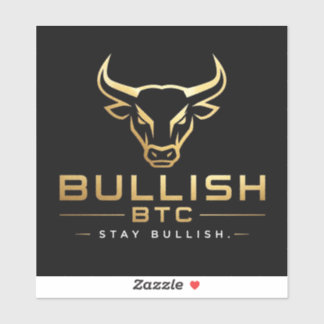 Sticker Haussier btc