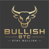 Sticker Haussier btc (Devant)