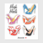 Sticker Haut talons (Feuille)