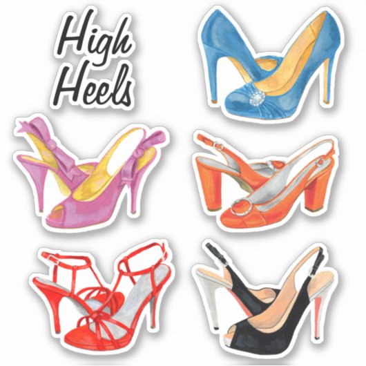 Sticker Haut talons (Devant)
