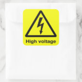 Sticker haute tension (Sac)