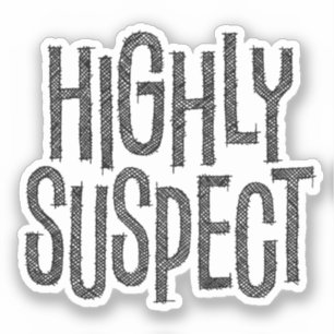 Sticker hautement suspect