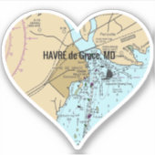 Sticker Havre de Grace MD (Devant)