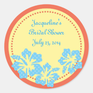 Sticker hawaïen Hibiscus