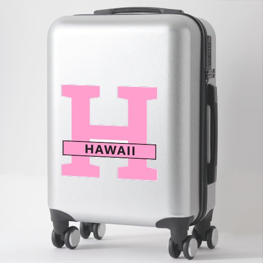 Sticker Hawaii (Sur valise)