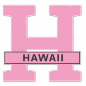 Sticker Hawaii (Devant)