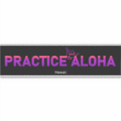 Sticker Hawaii Practice Aloha PurpleRay Shaka (Hang lâche) (Devant)