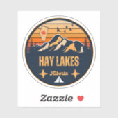Sticker Hay Lakes (Alberta) (Feuille)