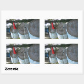 Sticker Hay Snowman (Feuille)