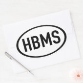 Sticker HBMS (Enveloppe)
