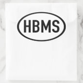 Sticker HBMS (Sac)