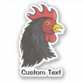 Sticker Head de Black Rooster (Devant)