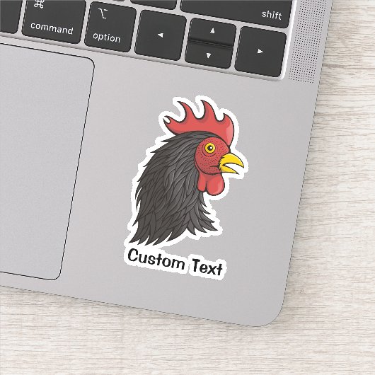 Sticker Head de Black Rooster (Détail)
