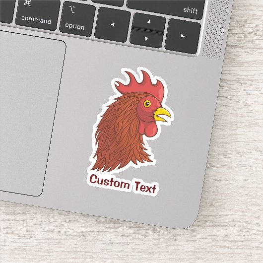 Sticker Head des Rooster (Détail)