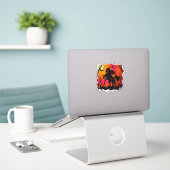 Sticker Headless Horseman Shirt Urban Legend Halloween Pum (Ordinateur portable sur le bureau)