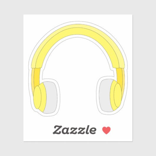Sticker Headphones (Feuille)
