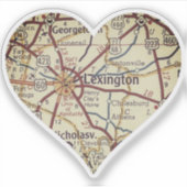 Sticker Heart Lexington KY (Devant)