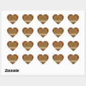 Sticker Heart Lucky Horseshoe (Feuille)