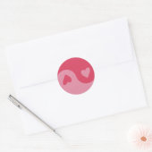 Sticker Heart Yin Yang (Enveloppe)