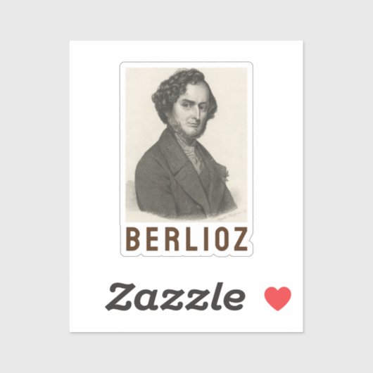 Sticker Hector Berlioz (Feuille)