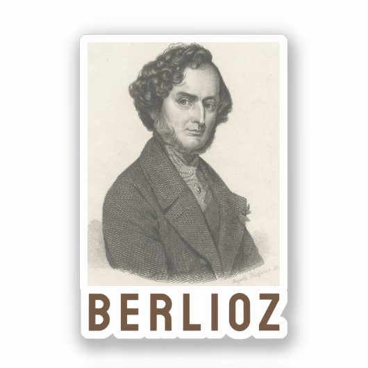 Sticker Hector Berlioz (Recto)