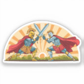 Sticker Hector et Achille (Recto)