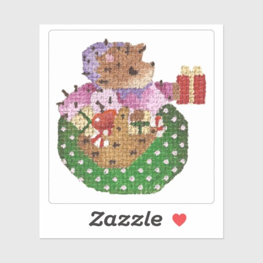 Sticker Heddy Hedgehog (Feuille)