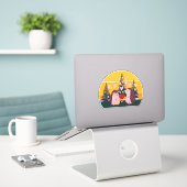 Sticker Hedgehugs (Ordinateur portable sur le bureau)