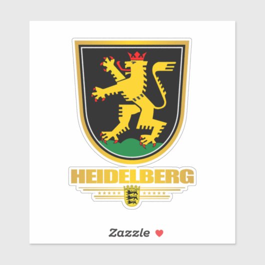 Sticker Heidelberg (Feuille)
