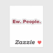 Sticker Hein. Les gens. (Feuille)